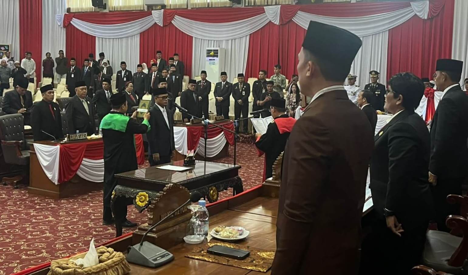 Teuku Zulkarnain Dilantik Sebagai Wakil Pimpinan DPRD Provinsi Bengkulu 