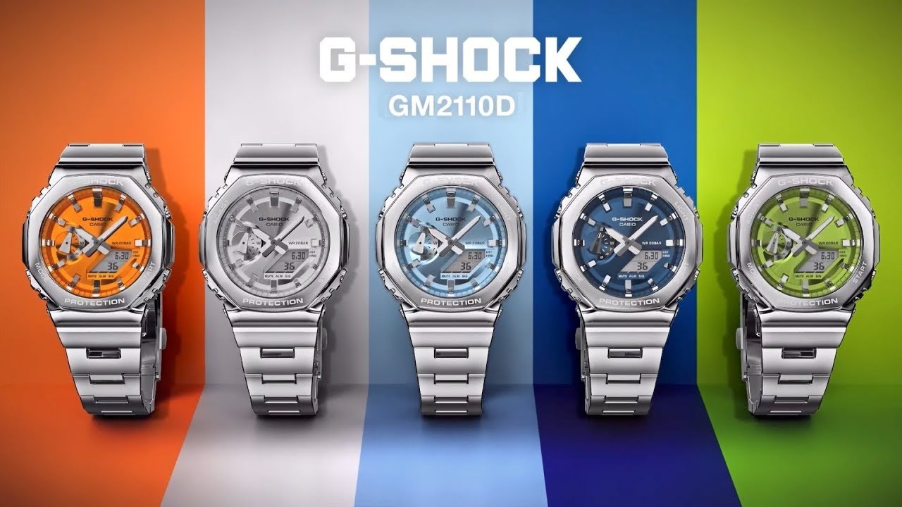 Casio G-SHOCK G-STEEL GM2110D, Jam Tangan Terbaru yang Tangguh dan Stylish   