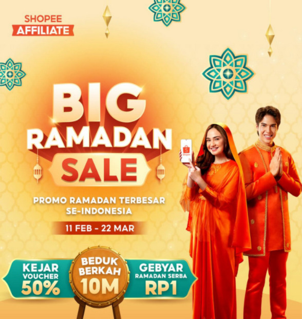 Shopee Big Ramadan Sale 2026: Ada Voucher Diskon hingga 99%, Catat Tanggal dan Jamnya