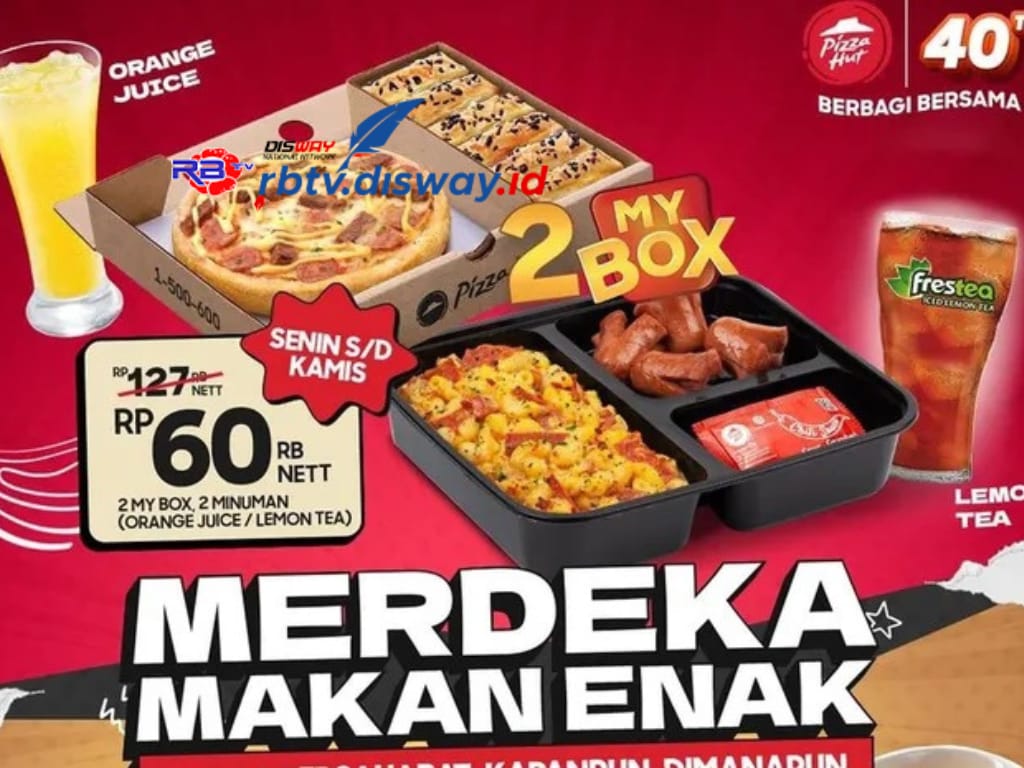 Serbu, 8 Promo Gerai Makanan dan Minuman Agustus 2024, Nikmati Diskonnya!