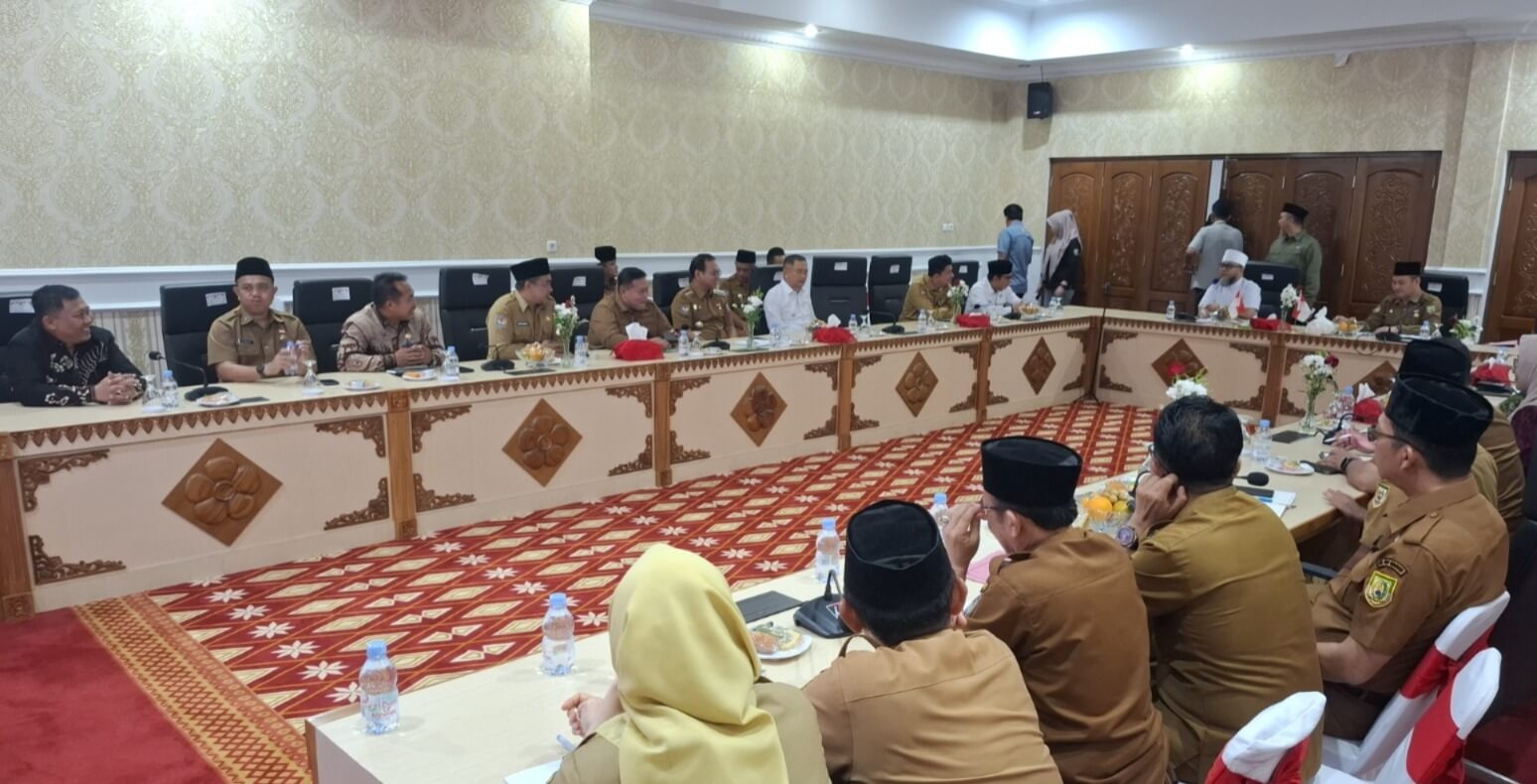 Gubernur Helmi Hasan Kumpulkan Bupati dan Wali Kota se-Provinsi Bengkulu