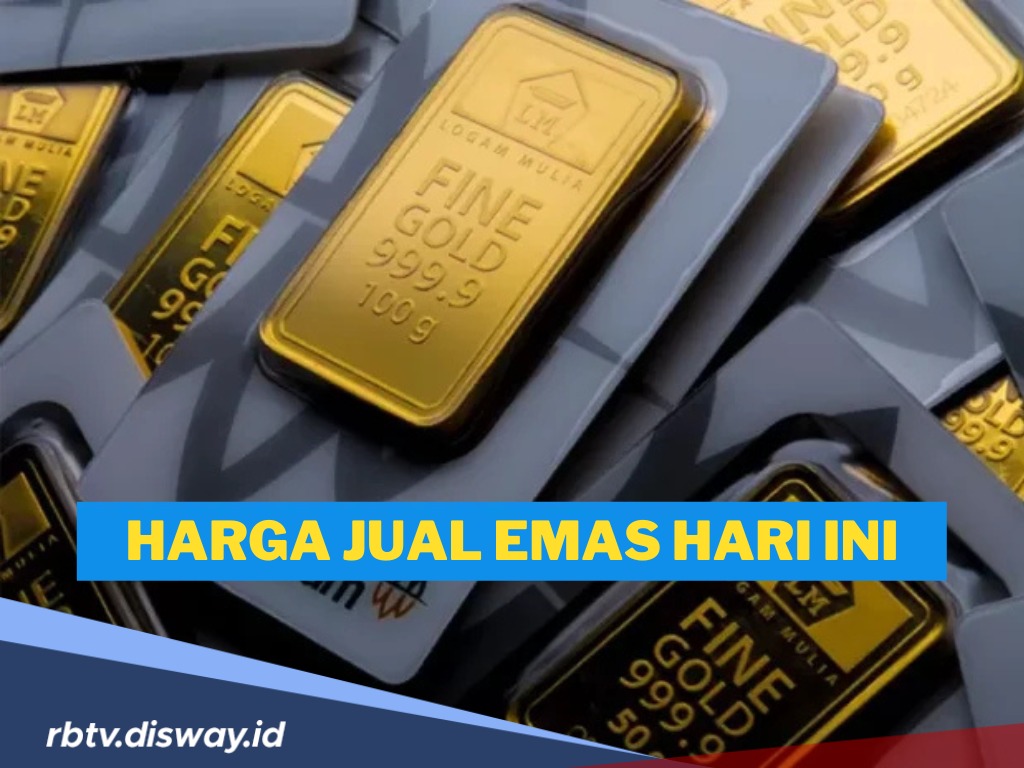 Harga Emas Antam Hari Ini Tembus Rp1,9 Juta, Berapa Harga Jual Kembali? 