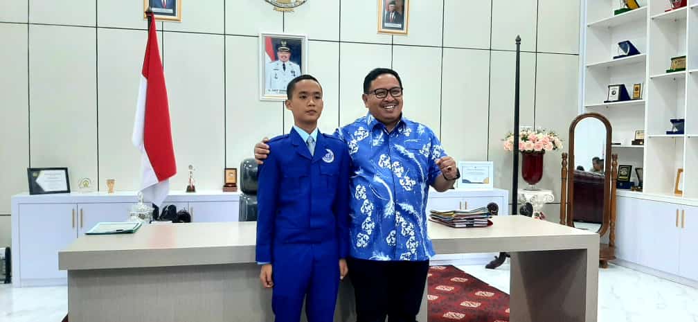 Program Kemandirian, SMA Pradita Dirgantara Kirim Siswa Temui Pj. Walikota Bengkulu