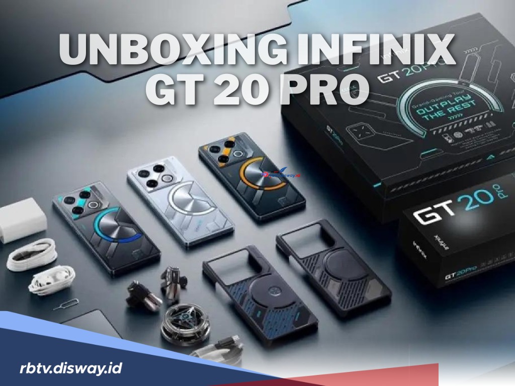 Unboxing Infinix GT 20 Pro, Hp Gaming Punya Chipset Tingkat Turnamen dan Teknologi Pendingin Tercanggih