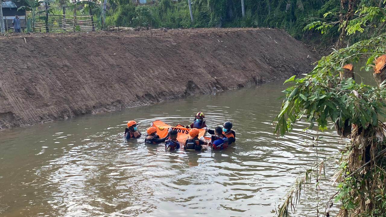 2 Hari Pencarian, Tim SAR Gabungan Temukan Pemancing yang Dilaporkan Hilang Dalam Kondisi Meninggal Dunia