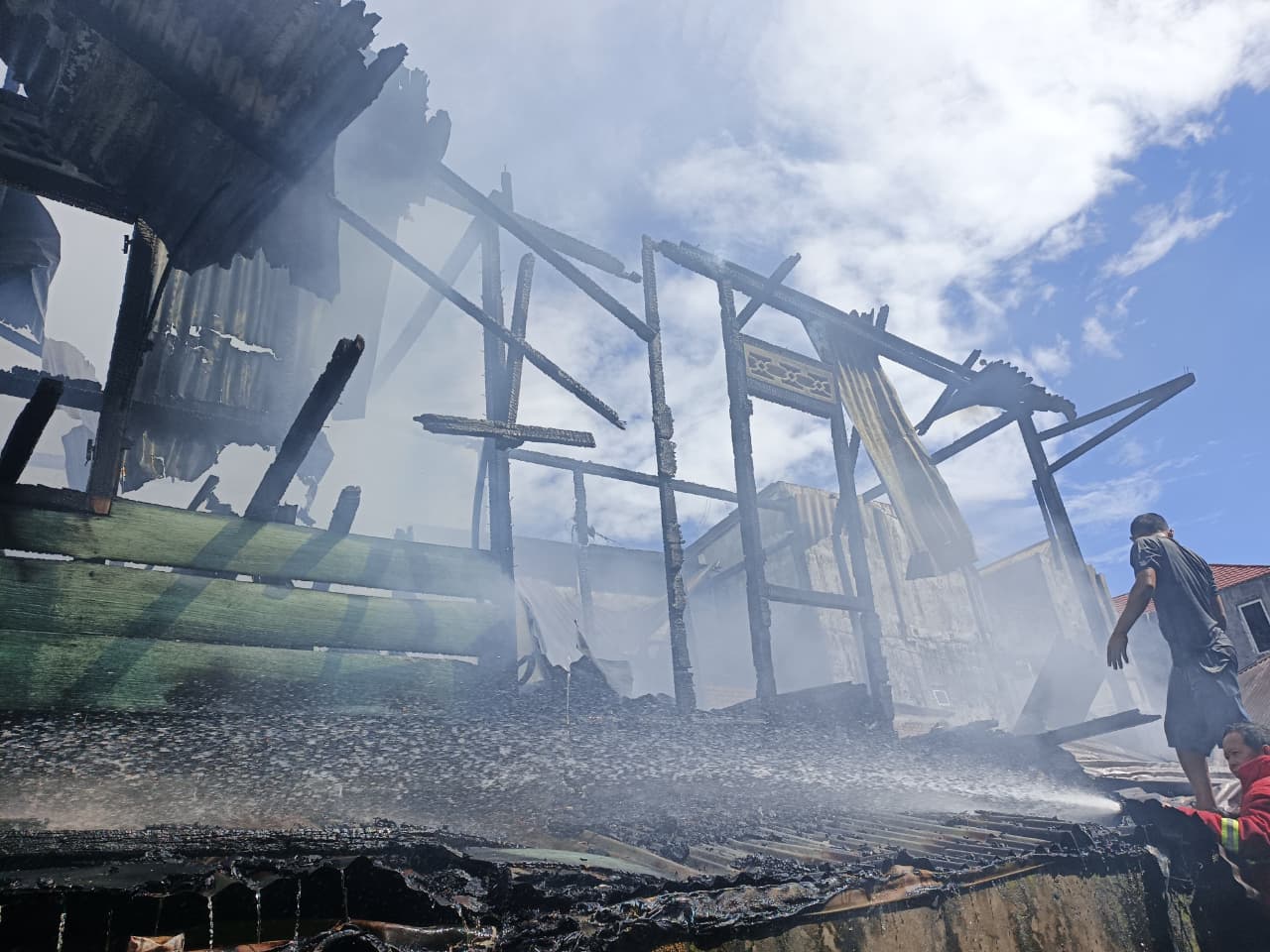 Dugaan Penyebab Kebakaran Rumah Milik Lansia di Bengkulu Utara