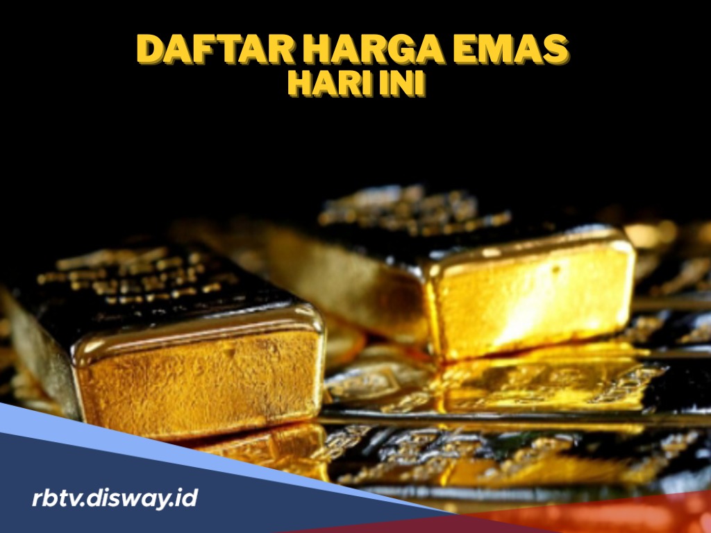 Ambruk! Harga Emas Antam, Galeri24 dan UBS Hari Ini Kompak Merosot Balik ke Rp 2 Jutaan
