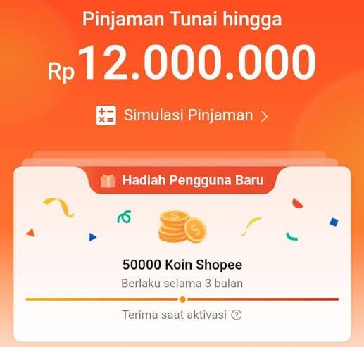 Terbaru Cara Pinjam Uang di Aplikasi Shopee, Bisa Cairkan Sampai Rp 12 Juta, Berikut Syaratnya