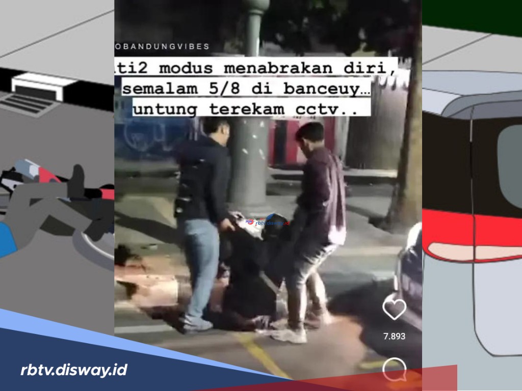 Waspada, Viral Modus Penipuan dan Pemerasan Pura-pura Tertabrak Mobil, Untung Ada CCTV