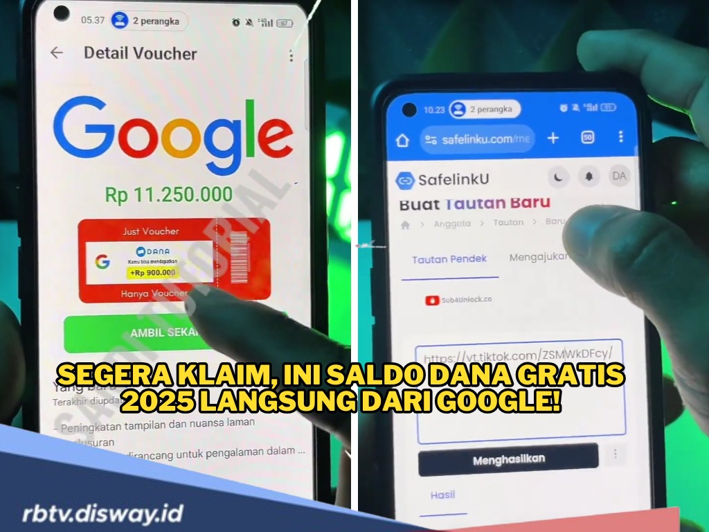 Segera Klaim, Ini Saldo DANA Gratis 2025 Langsung dari Google, Ini Link Download dan Cara Mainnya
