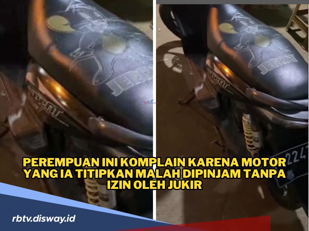 Wanita Ini Nyaris Kehilangan Motor, Rupanya Dipakai Jukir Tanpa Izin 