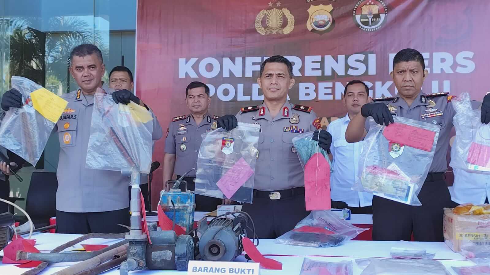 Polda Bengkulu dan Polres Jajaran Ungkap 96 Kasus 3C Periode Januari-Mei 2026