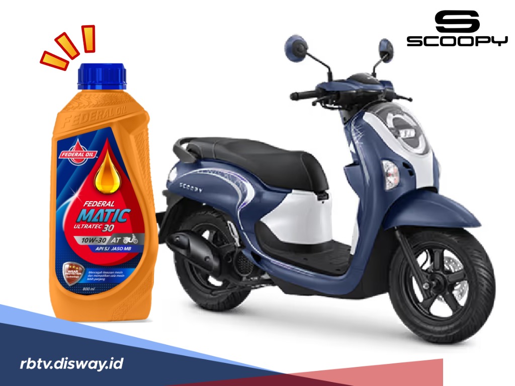 4 Pilihan Oli Terbaik untuk Honda Scoopy, Biar Tetap Mesin Awet 