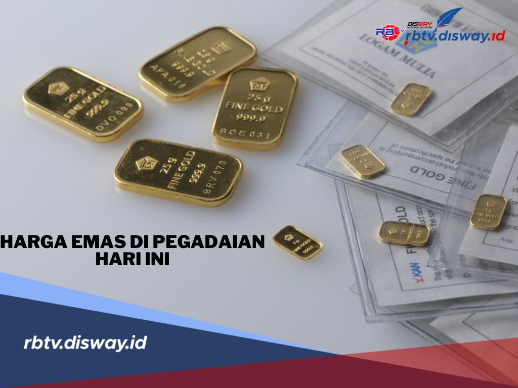 Harga Emas Antam, UBS dan Galeri 24 di Pegadaian Hari Ini Kompak Naik, Cek Daftarnya!