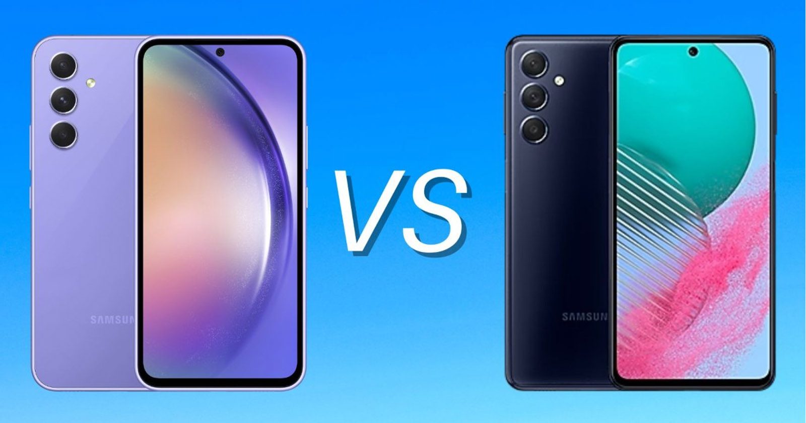 Samsung Galaxy M54 5G Vs Samsung Galaxy A54 5G, Ini Perbandingan Spesifikasi dan Harganya