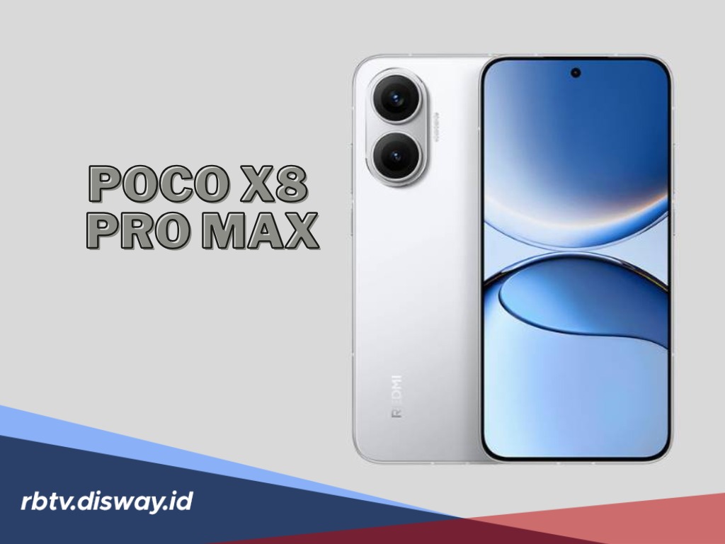 Spek HP Poco X8 Pro Max, Ponsel Pertama di Dunia PakaI Prosesor Terbaru
