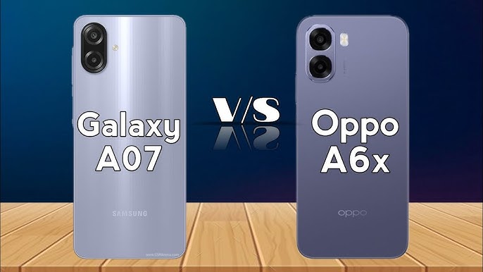 Samsung Galaxy A07 vs Oppo A6x, Begini Perbandingan Spesifikasi dan Harganya   