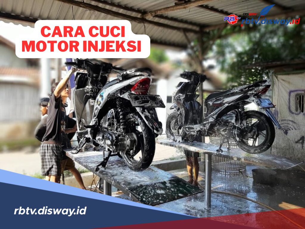 Awas Salah, Begini Cara Mencuci Motor Injeksi yang Benar agar Tetap Prima