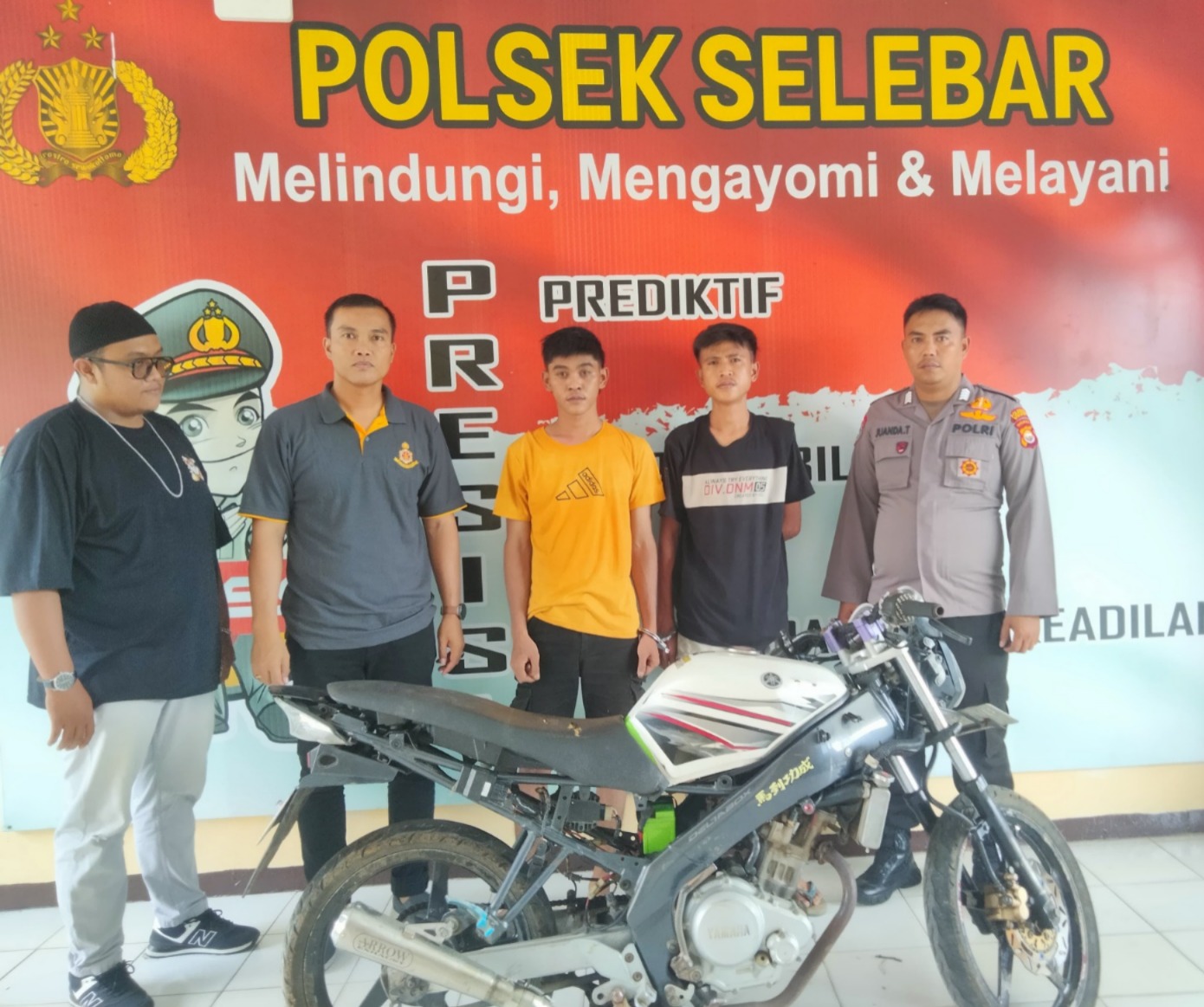 Motor Dicuri Saat Lagi Duel, Ternyata Pelakunya Teman Sendiri