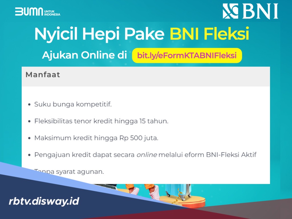 Minimal Gaji Karyawan untuk Pengajuan Pinjaman BNI Fleksi Aktif Senilai Rp 100 Juta