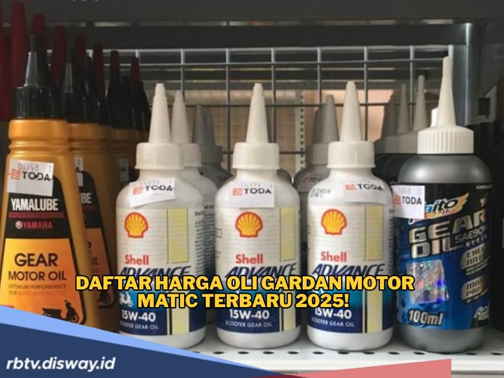 Ingin Ganti Oli? Simak Daftar Harga Oli Gardan Motor Matic Terbaru 2025