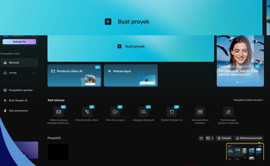 Cara Mengubah Miniatur AI ke Format Video, Hitungan Menit Beres 