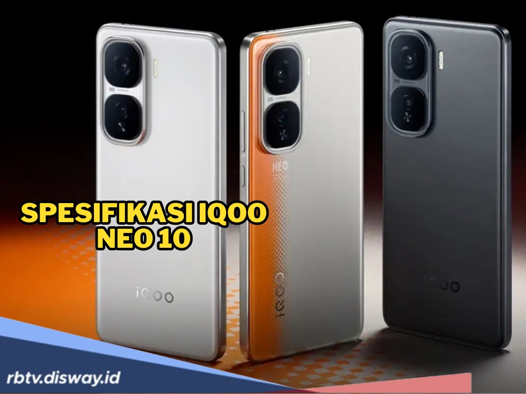 Spesifikasi iQOO Neo 10, Smartphone Flagship Gaming Super Kencang dengan Layar 144Hz 