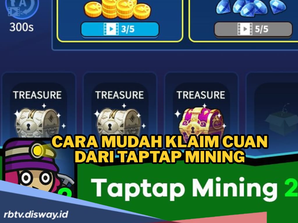 Cara Mudah Klaim Cuan dari TapTap Mining Tanpa Pusing, Begini Caranya
