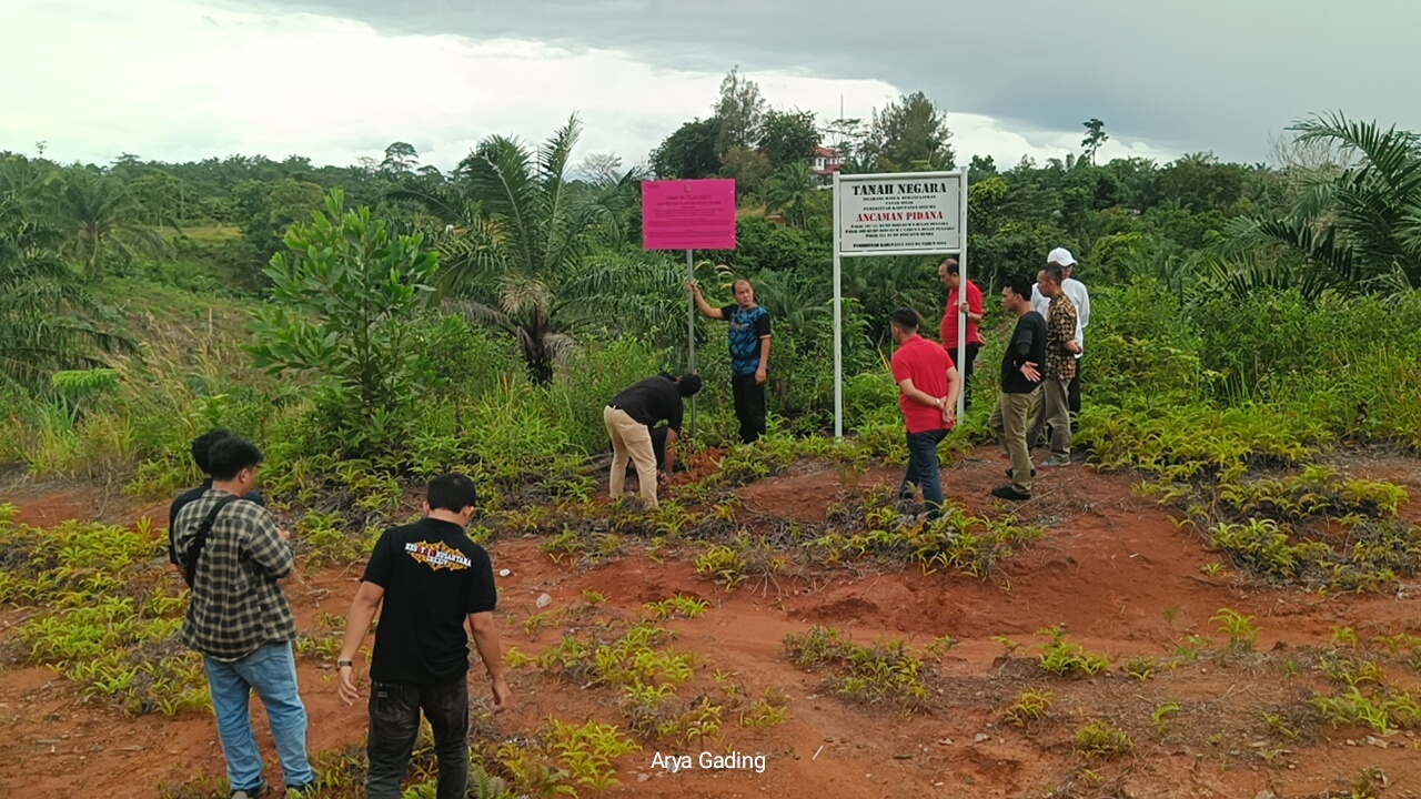 Kejari Seluma Pasang Plang Sita di 3 Titik Lahan Perkantoran, Perkara Pembebasan Lahan Ta 2009-2011 