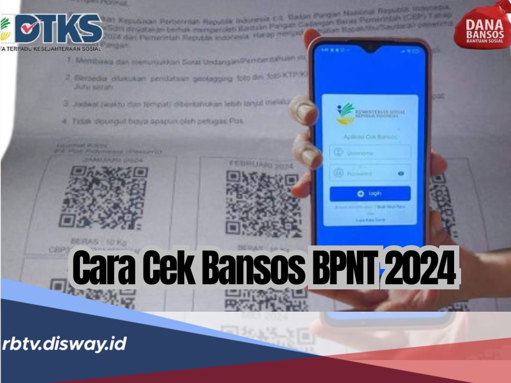 Cara Cek Bansos BPNT 2024, Lengkap dengan Kriteria Hingga Jadwal Penyaluran