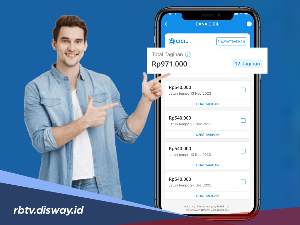 Perhitungan Denda Telat Bayar Kredit DANA Cicil, Simak di Sini