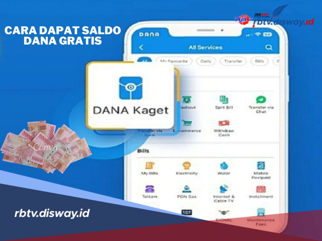 Tinggal Klik, Begini Cara Dapat Saldo DANA Gratis Rp 100 Ribu