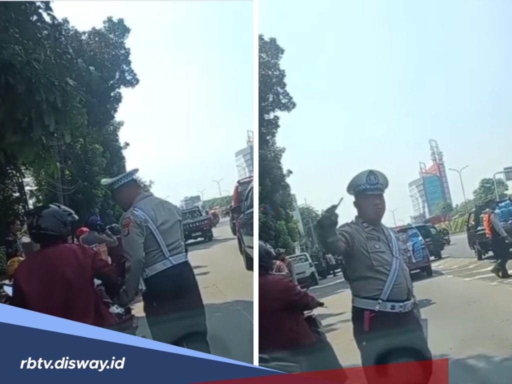 Video Pengendara Motor Kena Tilang di Jalan Raya Ramai di Medsos, Apa yang Terjadi