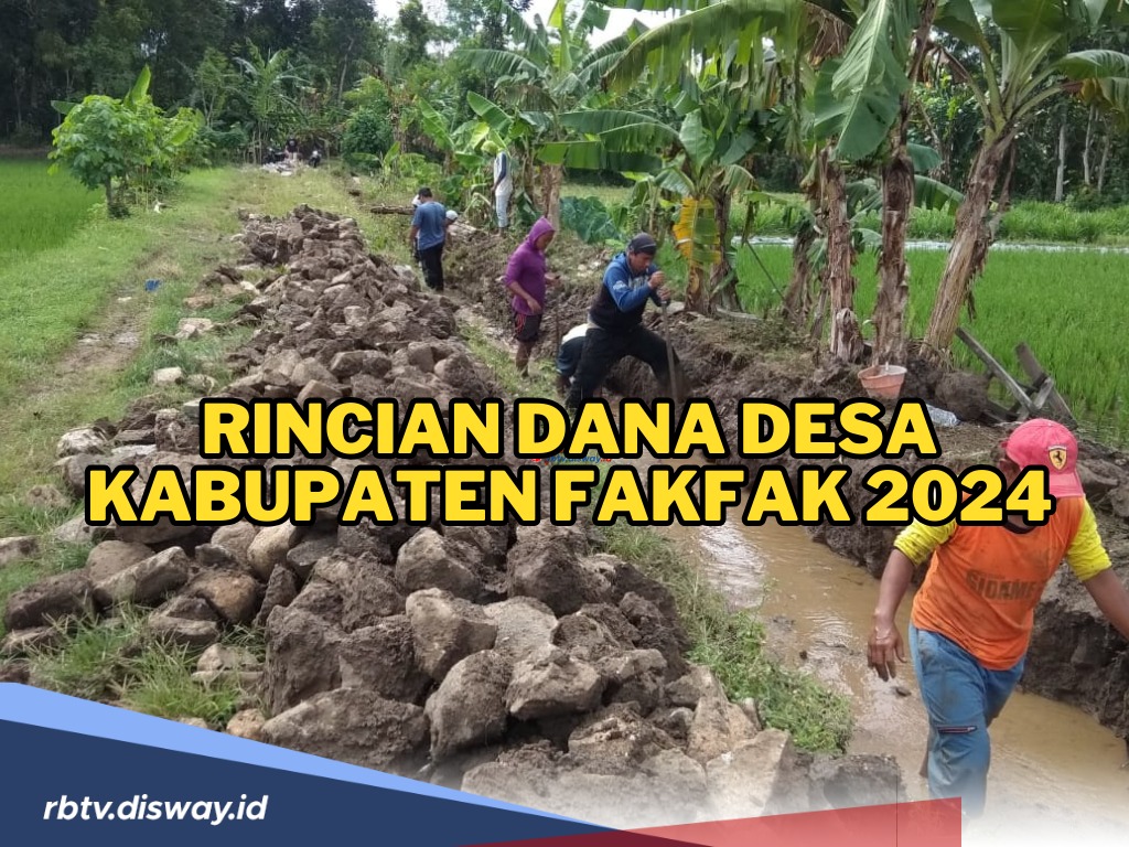 Rincian Dana Desa 2024 di Kabupaten Fakfak, Simak Mana Desa dengan Alokasi Dana Terbesar?