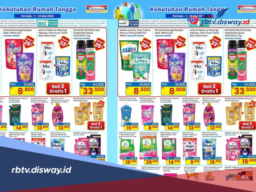 Ayo Cek di Sini Promo Indomaret Hari Ini, Banyak Potongan Harga dan Cashback 