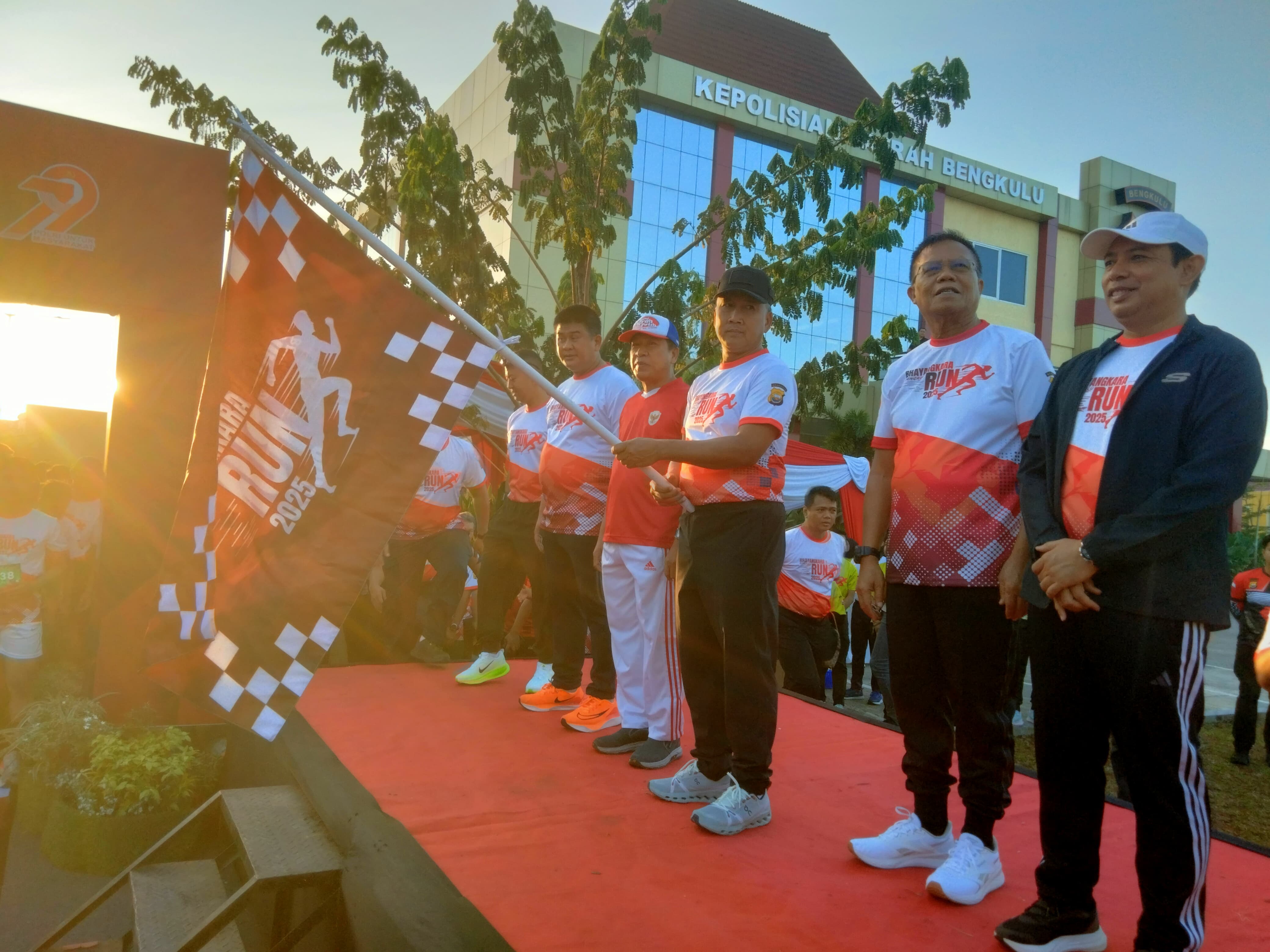 Bhayangkara Run Sukses, Walikota Janjikan Banyak Event di Kota Bengkulu