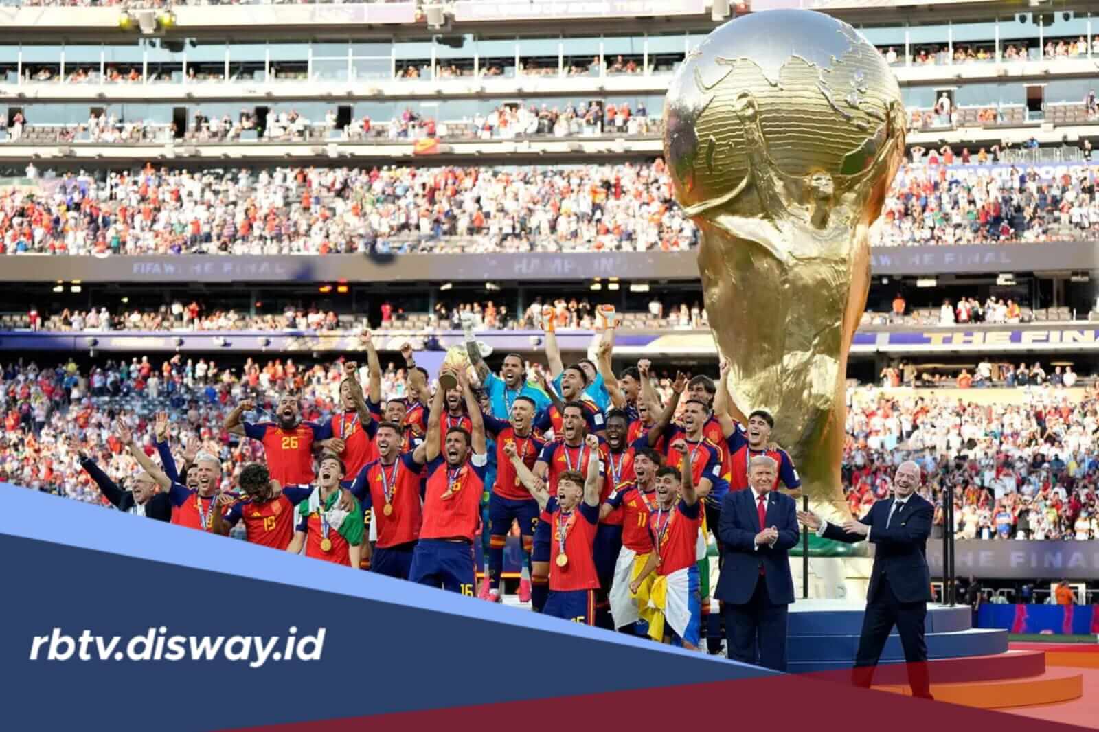 Spanyol Juara Piala Dunia 2026, Berapa Nominal Hadiah yang Dikantongi?