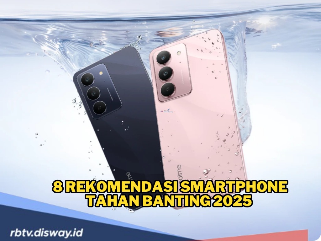8 Rekomendasi Smartphone Tahan Banting Terbaik 2025, Harganya Aman di Kantong 