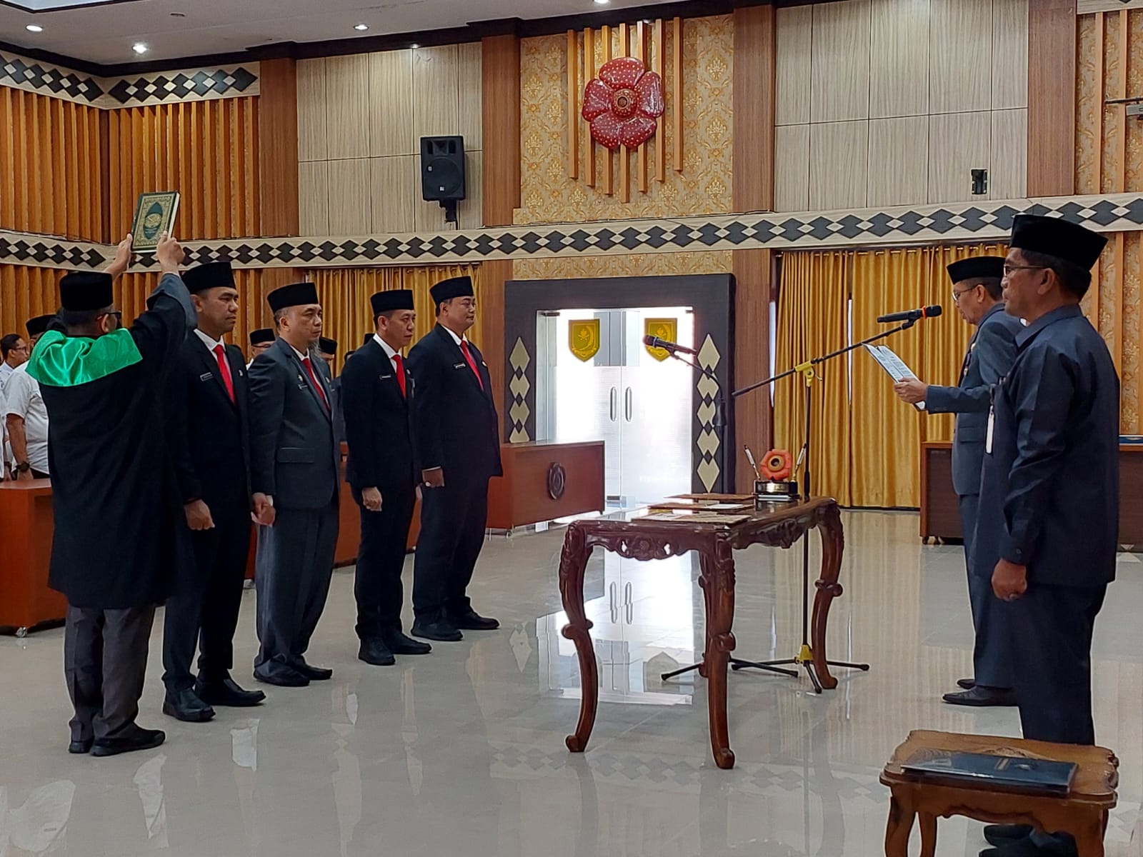 4 Pejabat Hasil Seleksi JPTP Pemprov Bengkulu Dilantik, Termasuk Jabatan Direktur RSUD M Yunus