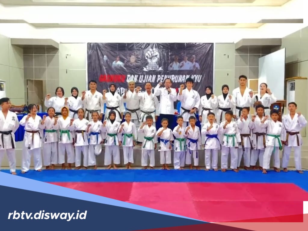 Karate Do Gojukai Komda Bengkulu Gelar Gashuku dan Ujian Penurunan Kyu