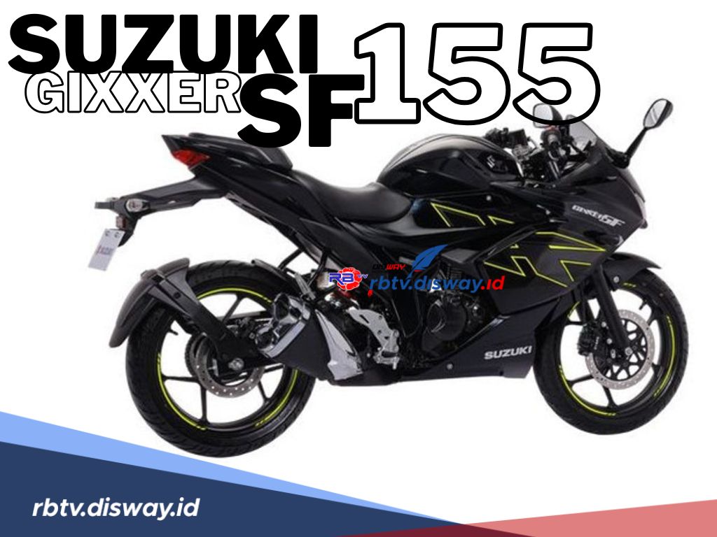 Tampil Sporty, Harga Motor Sport Suzuki Gixxer SF 155 Ramah Dikantong