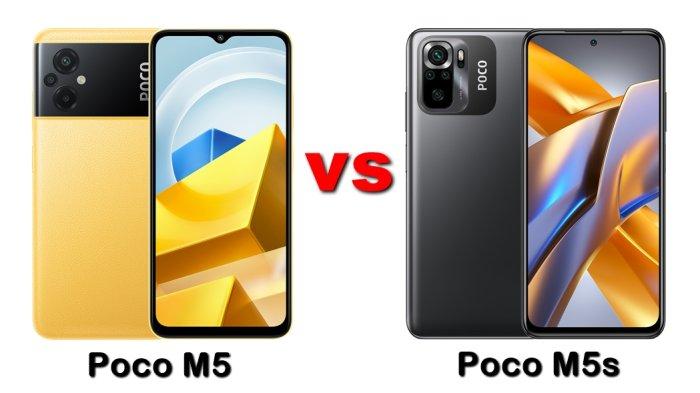 POCO M5 Vs POCO M5s, Ini Perbandingan Spesifikasi dan Harga Terbarunya   