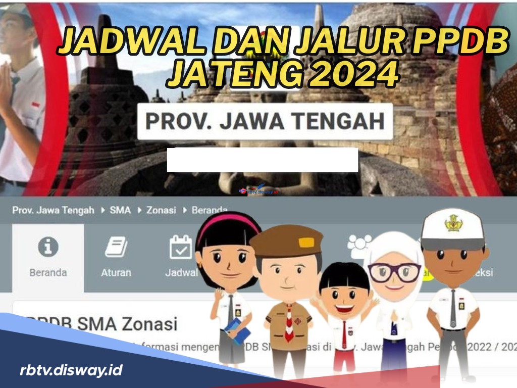 Siap-siap! Ini Jadwal dan Jalur PPDB Jawa Tengah 2024, Simak Cara Mendaftarnya