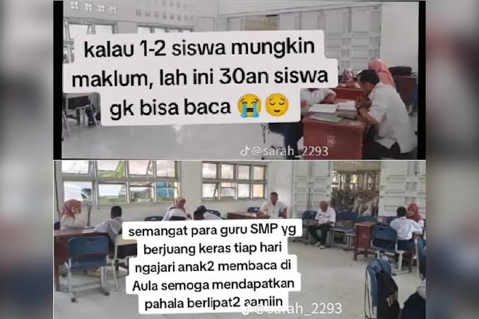 Viral Puluhan Pelajar SMP Belum Bisa Baca Tulis, Simak Faktanya di Sini