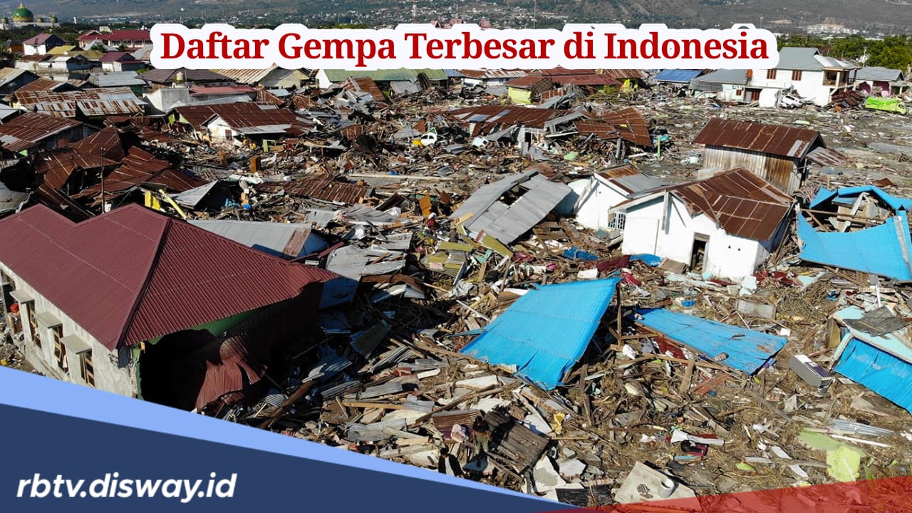 Daftar 6 Gempa Bumi Terdahsyat yang Pernah Guncang Indonesia, Setara dengan Megathrust? 