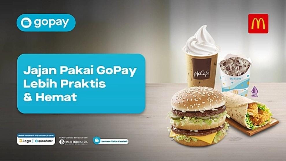 Buruan Ambil Promo McDonald’s, Pakai GoPay Nikmati Cashback 50 Persen 
