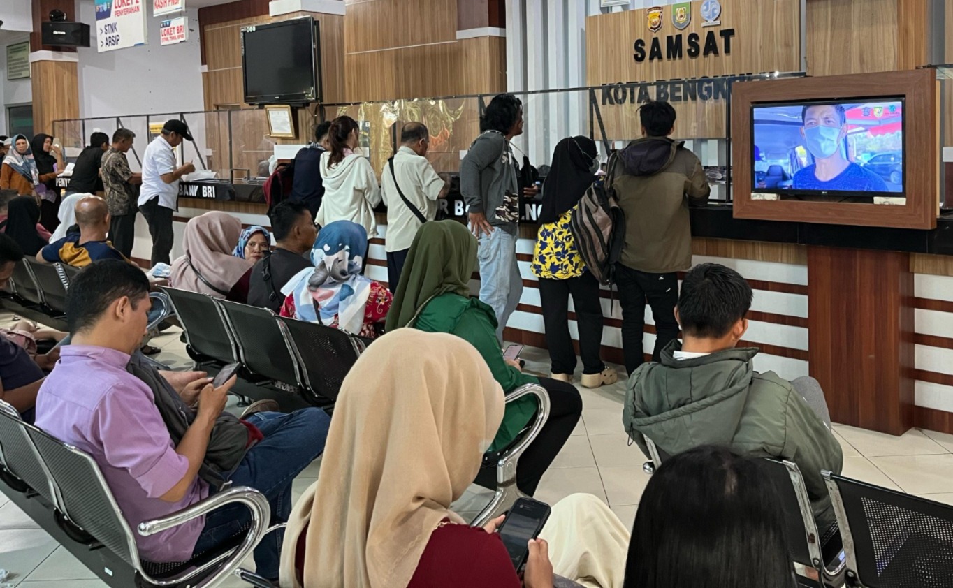 Berlaku 8 Mei 2025, Pajak Kendaraan Bermotor dan BBNKB di Provinsi Bengkulu Kena Opsen Pajak 66 Persen