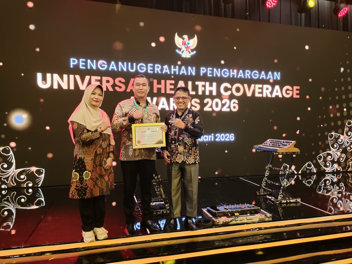 Pemkab Kepahiang Terima UHC Awards Kategori Pratama dari BPJS Kesehatan