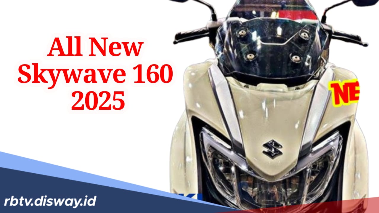 Review All New Skywave 160 Reborn 2025, Skutik Sporty dengan Performa Tangguh