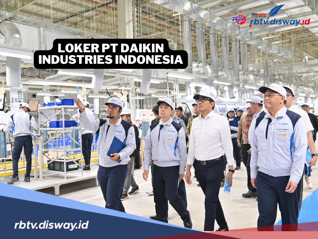 PT Daikin Industries Indonesia Cari Lulusan SMA dan D3 untuk Tugas Ini di Cikarang 